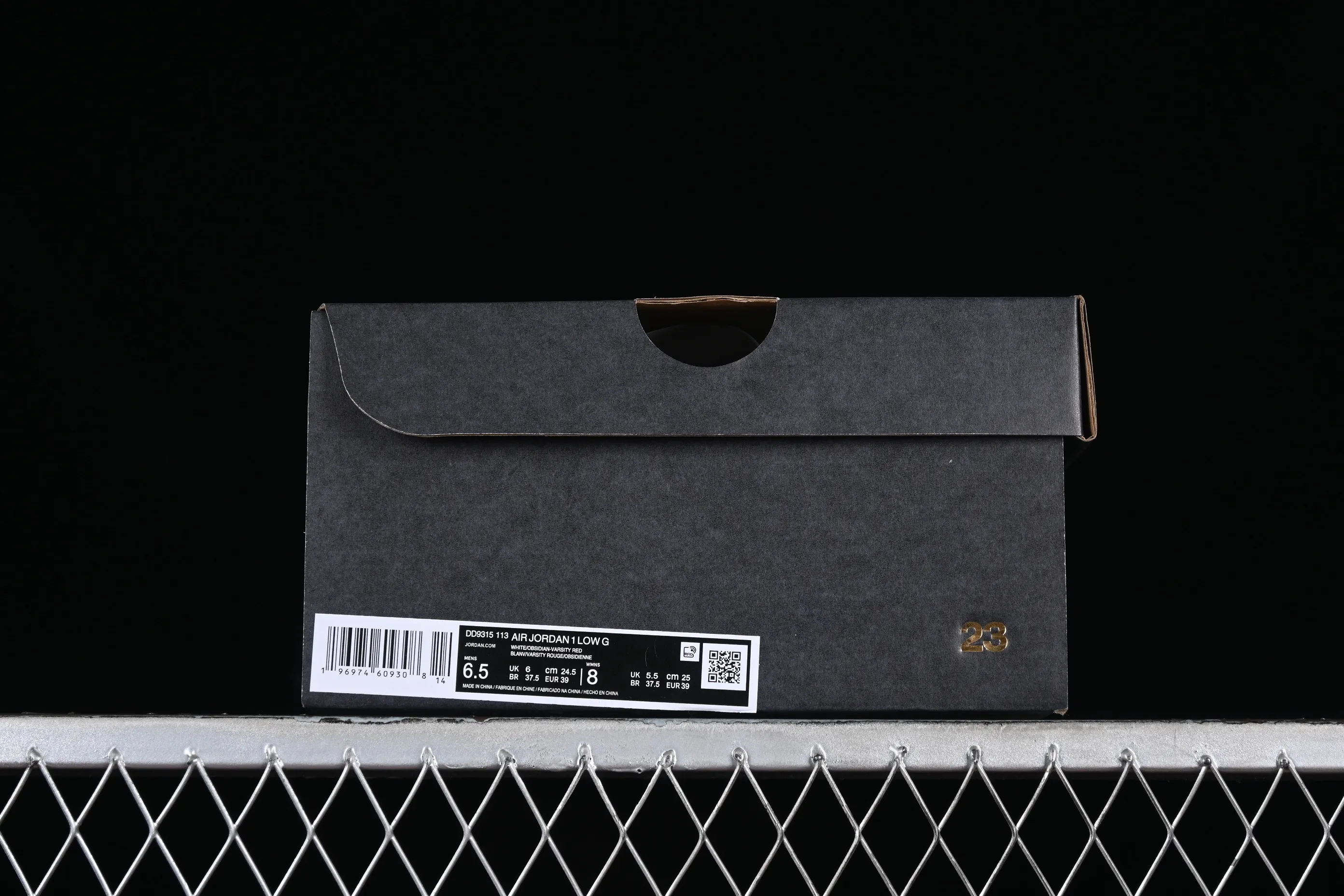 All categories Air Jordan Jordan series basketball shoes Air Jordan 1 Low Z version Air Jordan 1 Low Golf AJ1 Joe 1 new golf version black and white toe DD9315-113